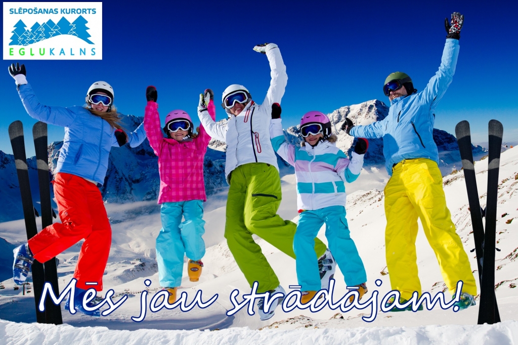 SLIDINĖJIMŲ BAZĖ „EGLIUKALNS“  ATIDARYTA LANKYTOJAMS!